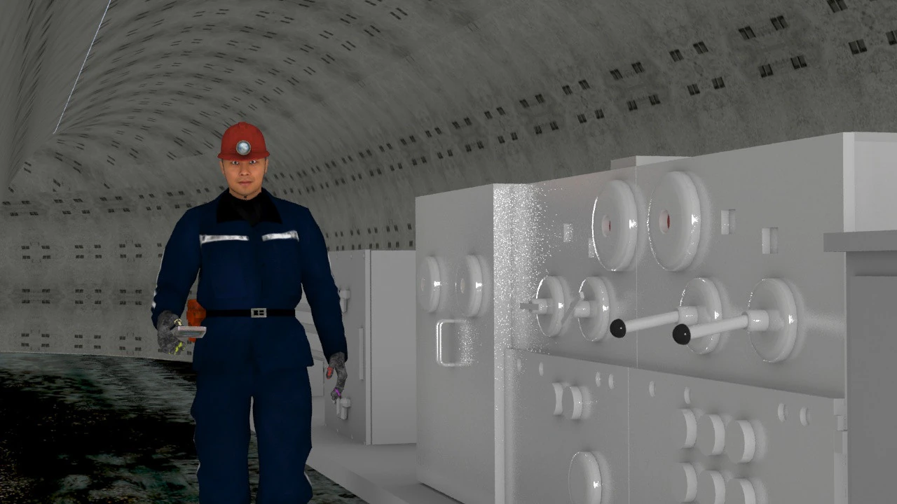 Colliery 3D Model .c4d .max .obj .3ds .fbx .stl .blend