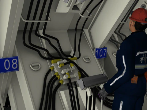 Mina de carbón Modelo 3D