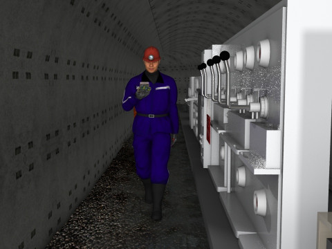 Colliery 3D Model
