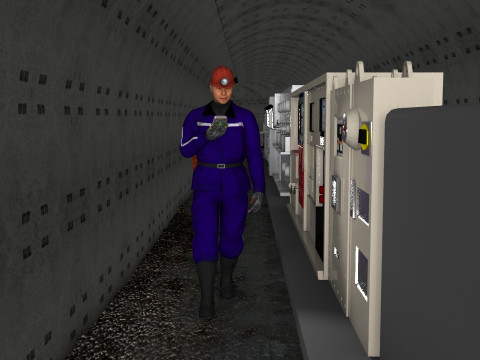 Colliery 3D Model
