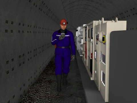 Colliery 3D Model
