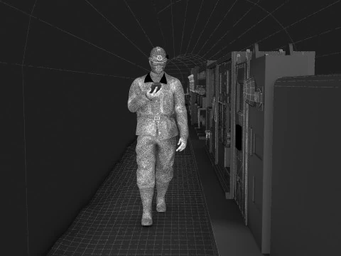 Colliery 3D Model