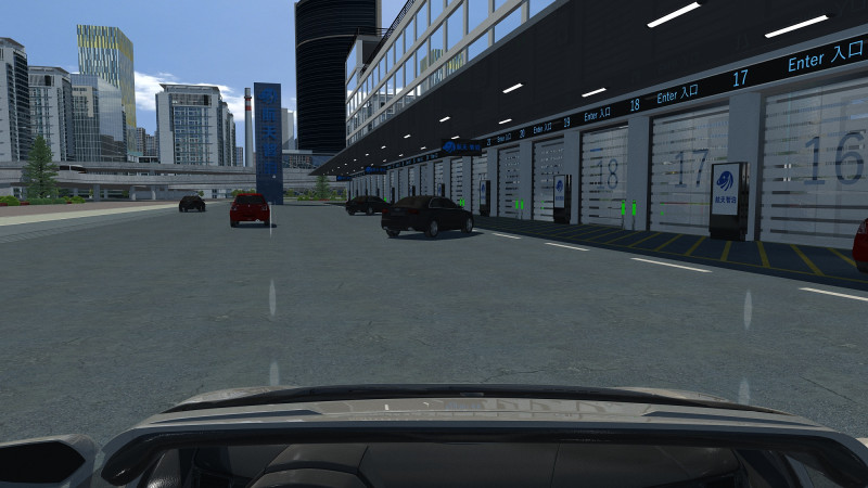 Parking lot 3D Модель .c4d .max .obj .3ds .fbx .stl .blend 