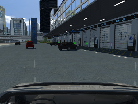 Parking lot 3D Модель