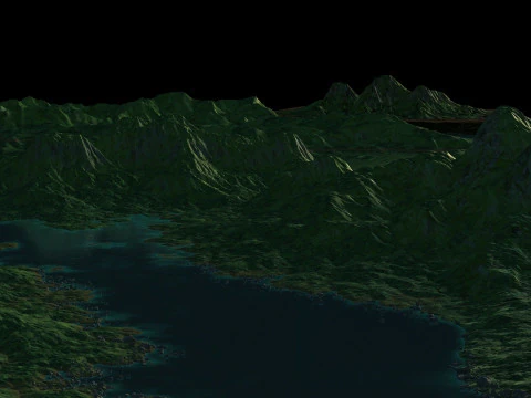 Mountain 3D Model
