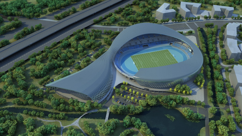 Stadium 3D Model .c4d .max .obj .3ds .fbx .stl .blend 