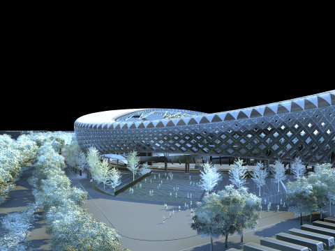 Stadium 3D Model