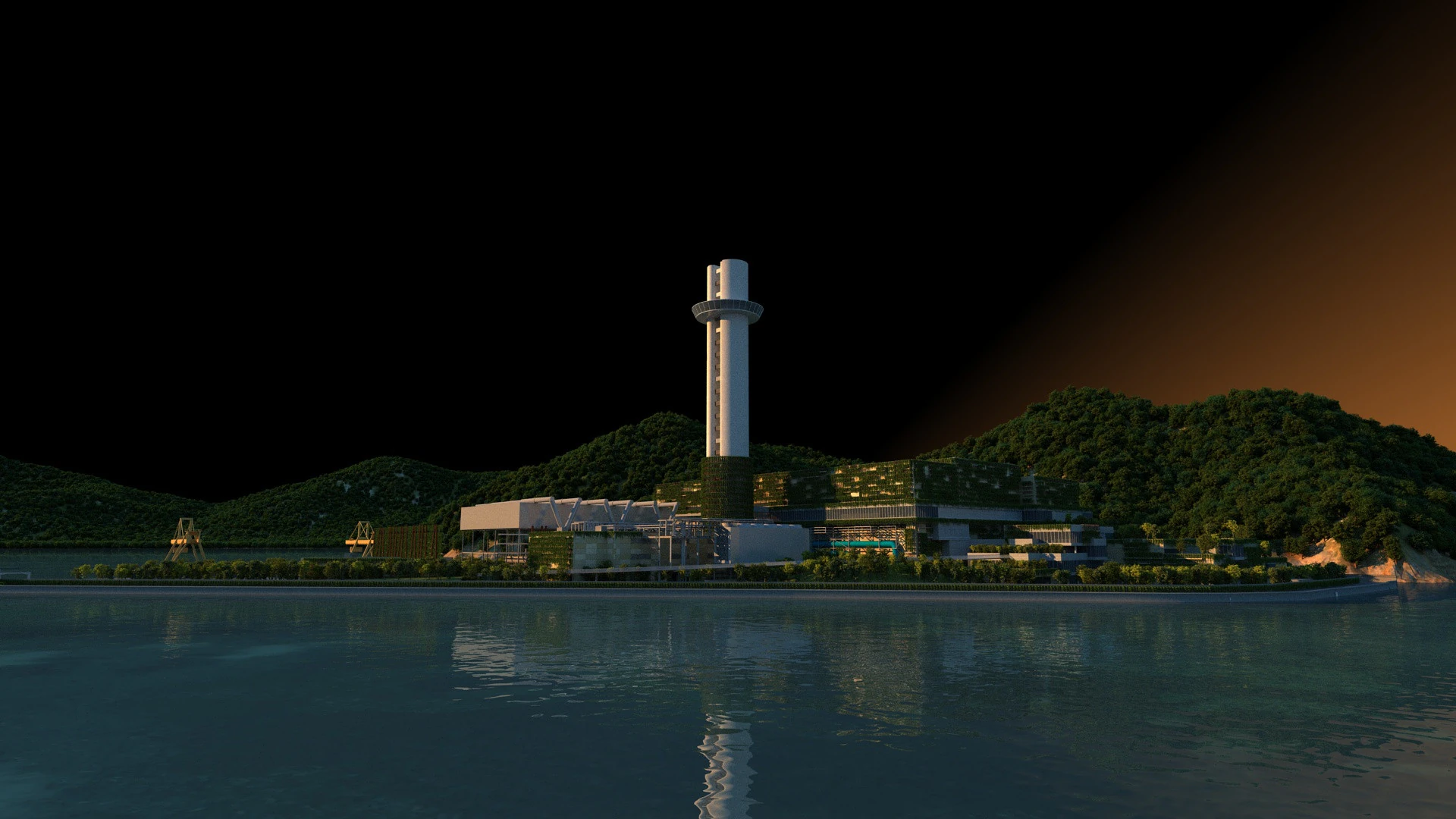 Dermaga Model 3D .c4d .max .obj .3ds .fbx .stl .blend 