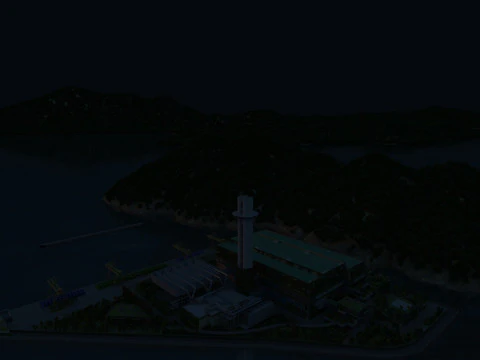 Dermaga Model 3D