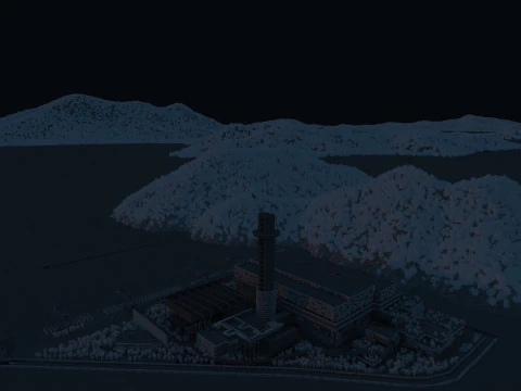 Dermaga Model 3D