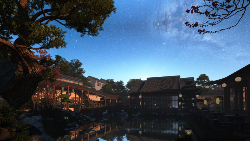 Ancient building 3D Model .c4d .max .obj .3ds .fbx .stl .blend 