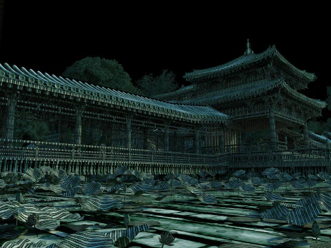 Lotus Pond 3D Model