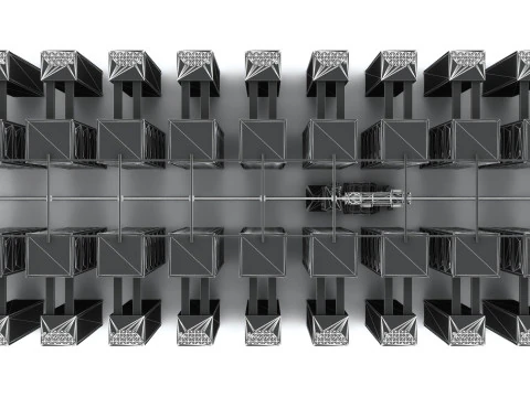 Press equipment 3D Model