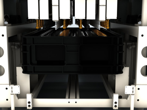 Press equipment 3D-Modell