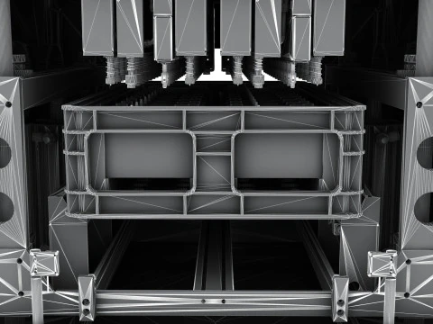 Press equipment 3D Model