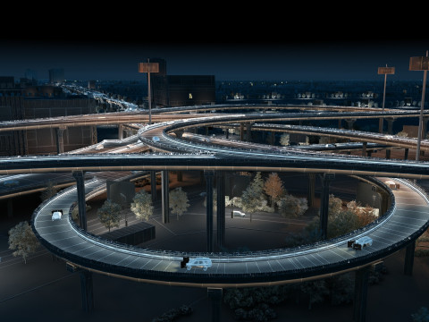 Overpass 3Dモデル