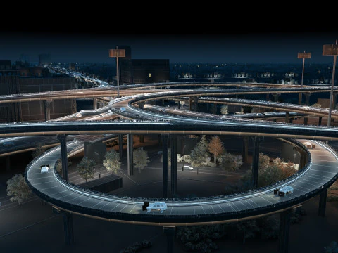 Overpass 3D Model
