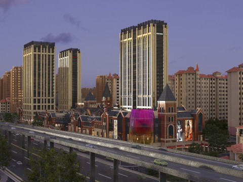 City building 3D Model