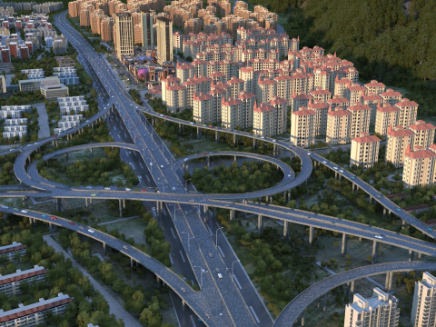 Overpass 3D Model