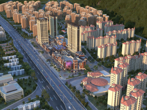 Overpass Model 3D