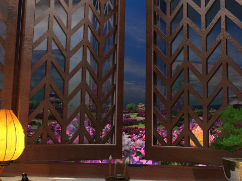 Garden 3D Model