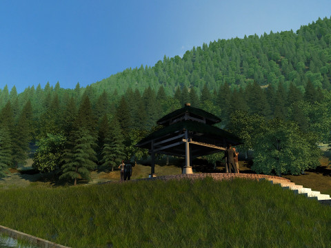Pavilion 3D Model