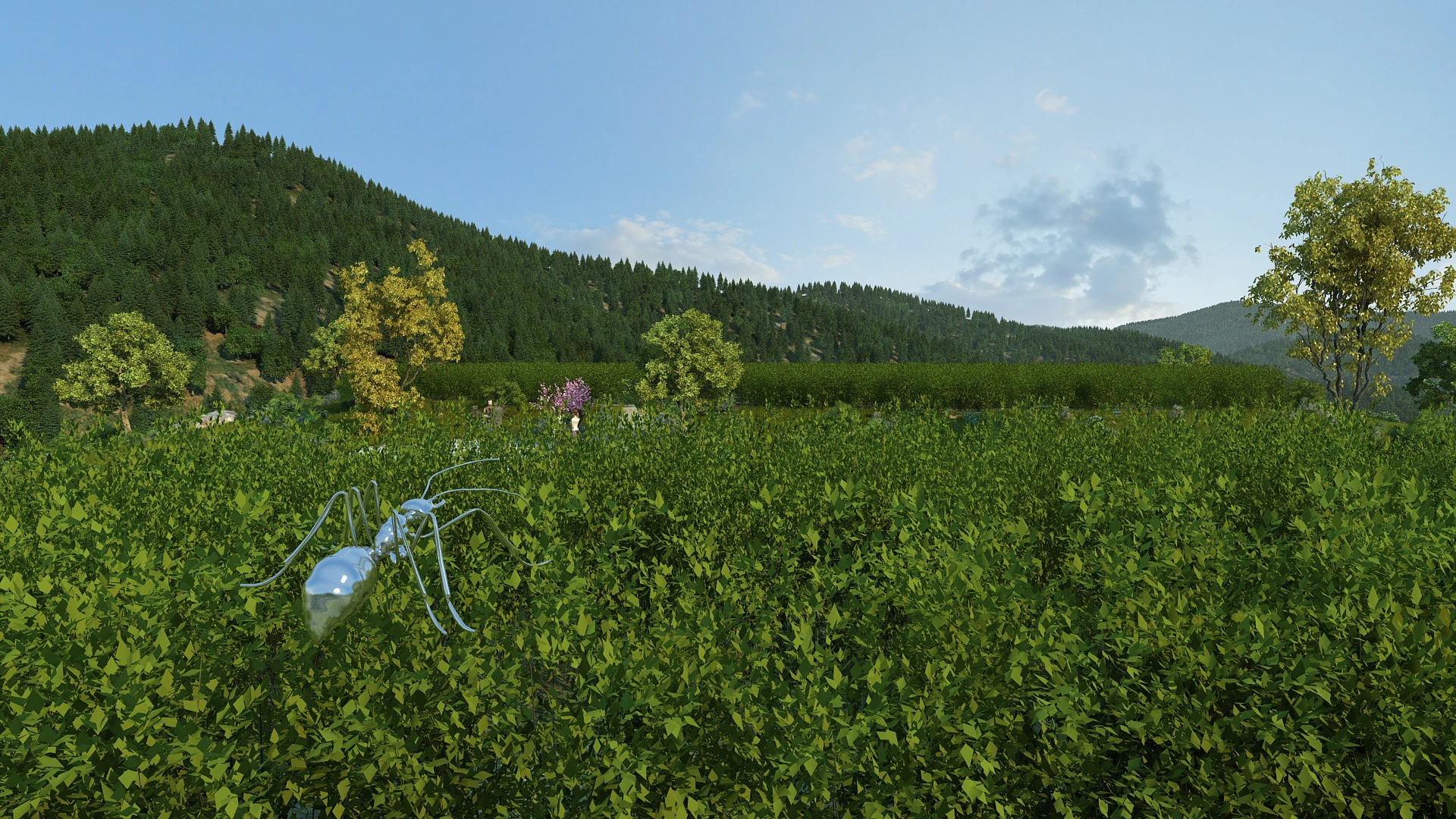 Mountain 3D Model .c4d .max .obj .3ds .fbx .stl .blend