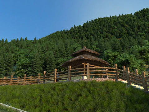 Pavilion 3D Model