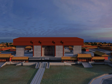 Palace Model 3D