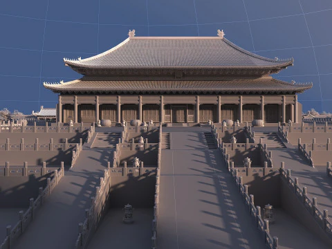 Palace 3D Model