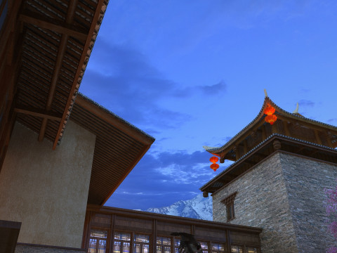 Bell tower 3D मॉडल
