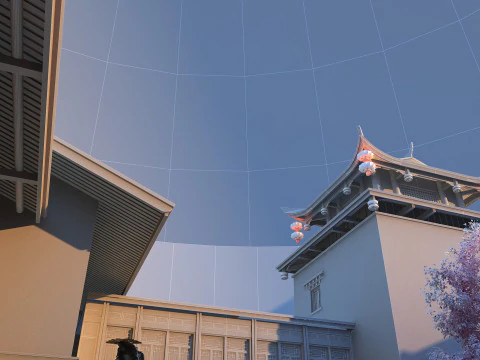 Bell tower 3D Model