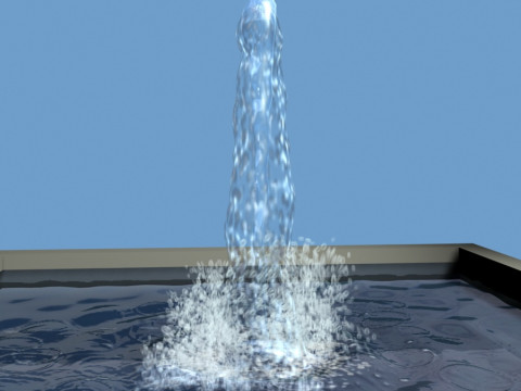 Fountain 3D मॉडल