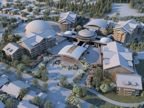 Hotel 3D Модель