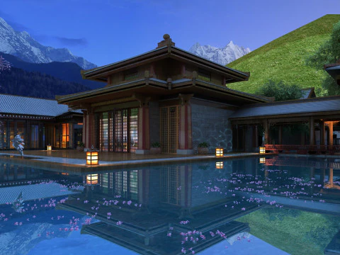 Swimming pool 3D Model
