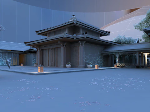 Swimming pool 3D Model