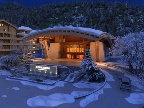 Hotel 3D 모델