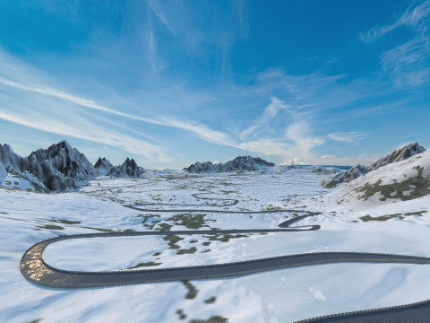 Highway 3D Model