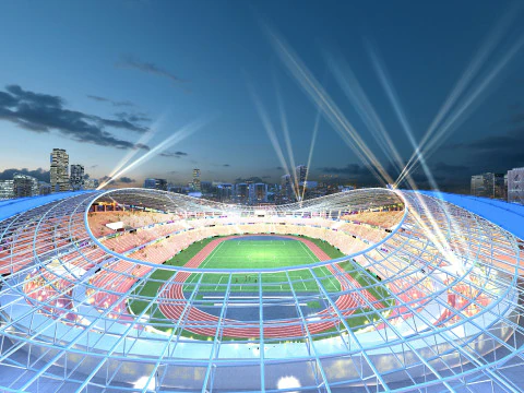 Stadio Modello 3D