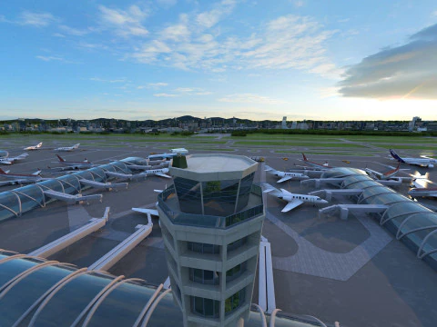 Airport 3D Model