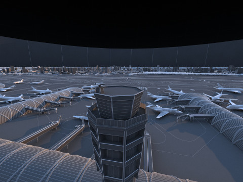 Airport 3D 모델
