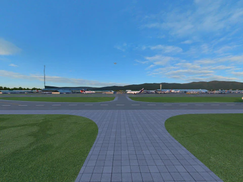 공항 3D 모델