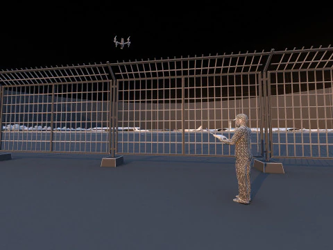 Drone 3D Model
