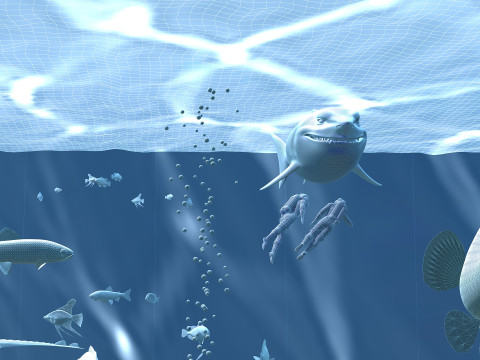 Seabed 3Dモデル