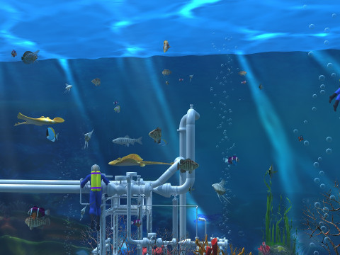 Diver Modelo 3D