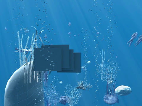 Diver 3D Model