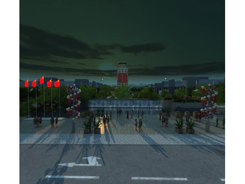 시골티 나는 3D 모델