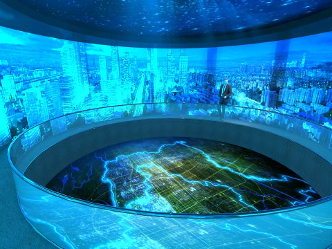 Project display 3D Model