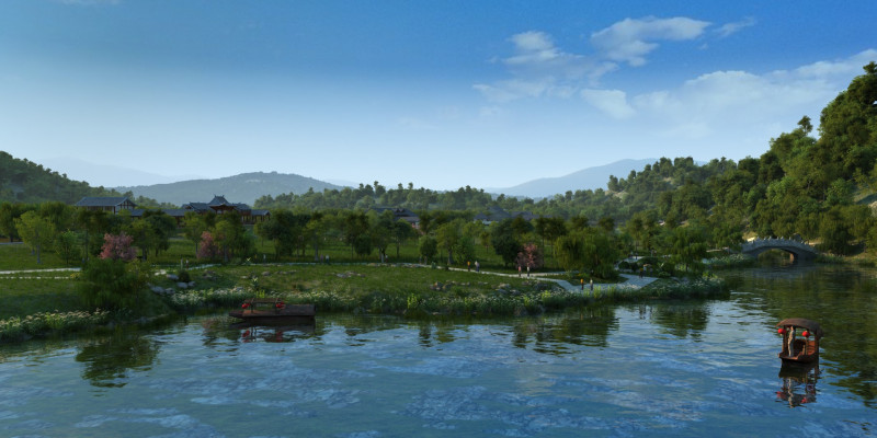 Ancient town Modèle 3D .c4d .max .obj .3ds .fbx .stl .blend 
