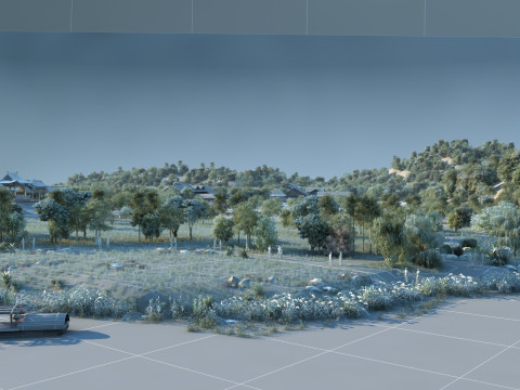 Ancient town Modèle 3D